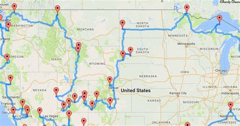National Park Road Trip Map Best Event In The World Map Shows The