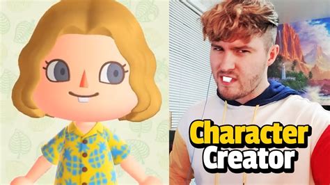 The Character Creator In Animal Crossing New Horizons Youtube