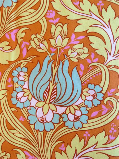 Soul Blossoms Amy Butler Fabric Temple Tulips New One Yard Quilting