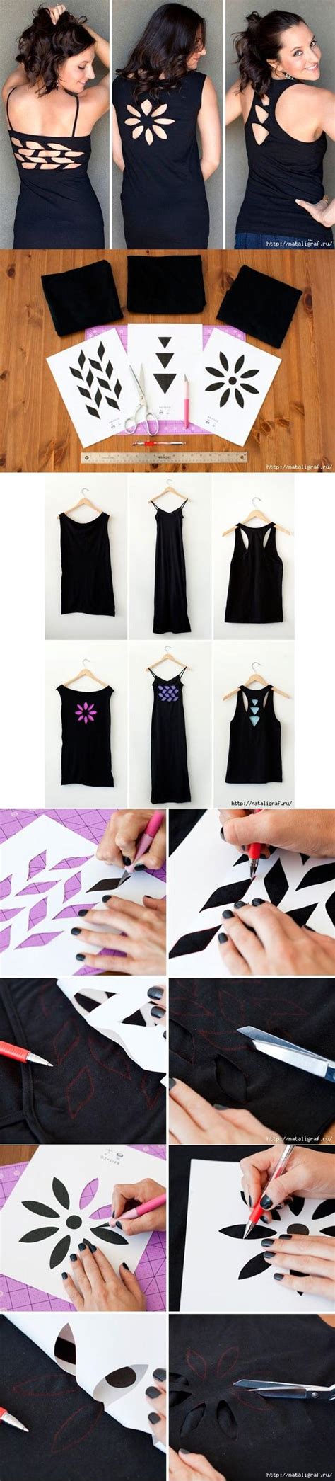 With cold shoulder tops being one of the hottest trends of the season. DIY Shirt Cutting DIY Projects | UsefulDIY.com