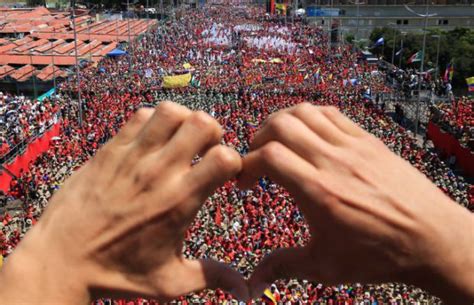 Thousands March In Caracas In Support Of Bolivarian Revolution Maduro