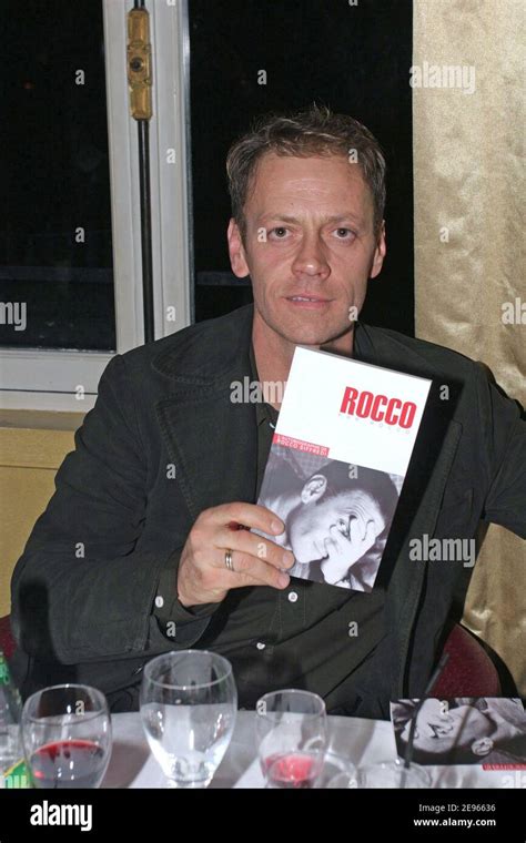 Famous Italian Adult Movie Star Rocco Siffredi Poses With His Book