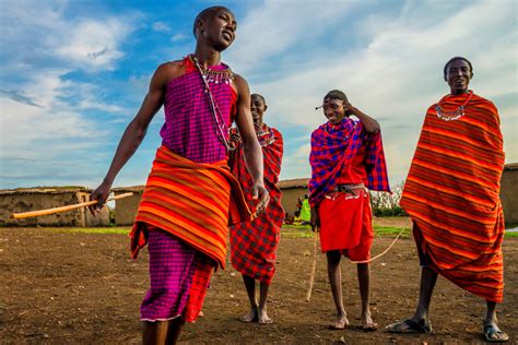 African Culture Maasai Tribe In Kenya Maasai People Feature