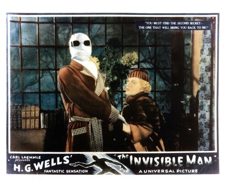 Auction or Sell Your Orignal 1933 Invisible Man Lobby Card Movie Poster