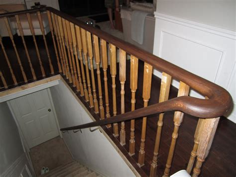 Find the cost to paint handrails and compare the prices of common stair repairs. Remodelaholic | Updating an Oak Stair or Handrail to White ...