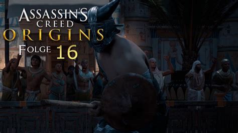 Assassin S Creed Origins Uh Ein Arena Kampf Youtube