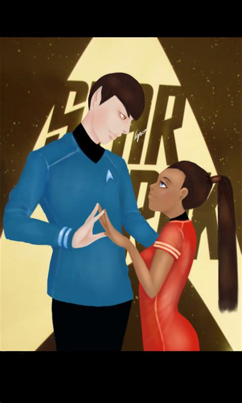 Spock And Uhura ﻿love Photo The Others Movie Spock Star Trek