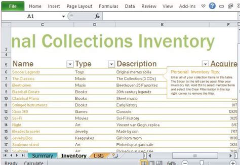 Effortless Personal Inventory For Your Collections And Properties Easy