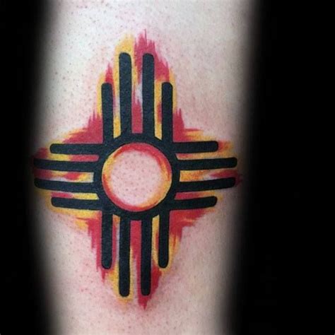 50 Zia Tattoo Designs For Men New Mexico Ink Ideas New Mexico