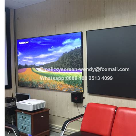 4k Ust Alr Projector Screen Xy Screen Pet Crystal Ultra Thin Fixed