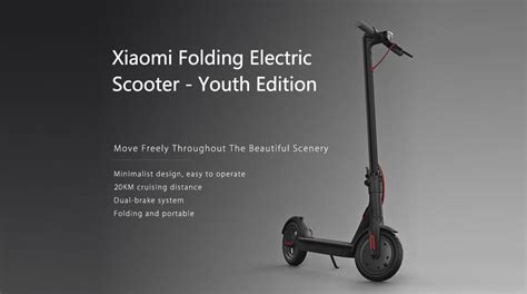Xiaomi M187 Youth Edition Electric Scooter Available For €29933
