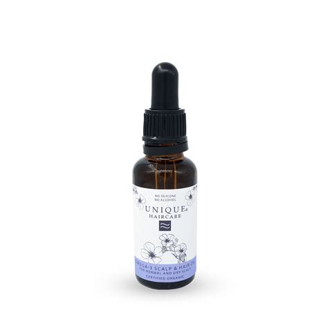 Beauty, cosmetic & personal care. Unique Omega-3 Scalp & Hair Oil, 30ml - Miraz Tukkukauppa