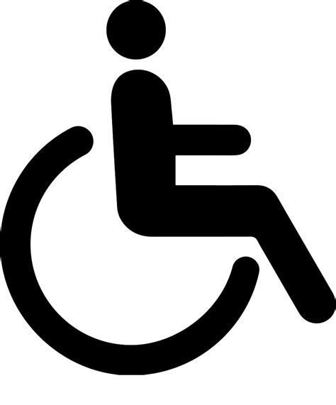 Disabled Handicap Symbol Png Transparent Image Download Size 896x1080px