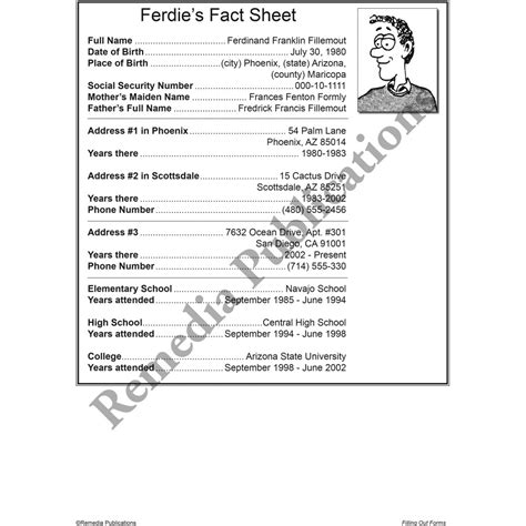 Practical Practice Reading Filling Out Forms Ebook