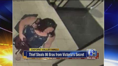 thief steals 86 bras from victoria s secret at oxford valley mall 6abc philadelphia