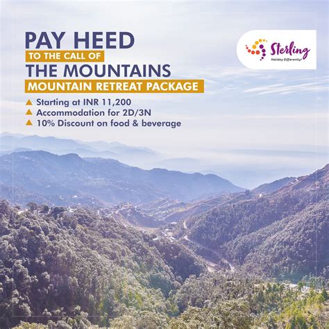 When the mountains are calling, you must go. Embark upon a life