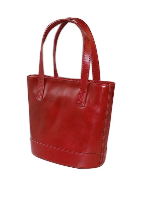 Bucket Handbag Red From Vivien Of Holloway