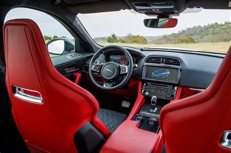 Interior 2019 Jaguar F Pace Svr Interior