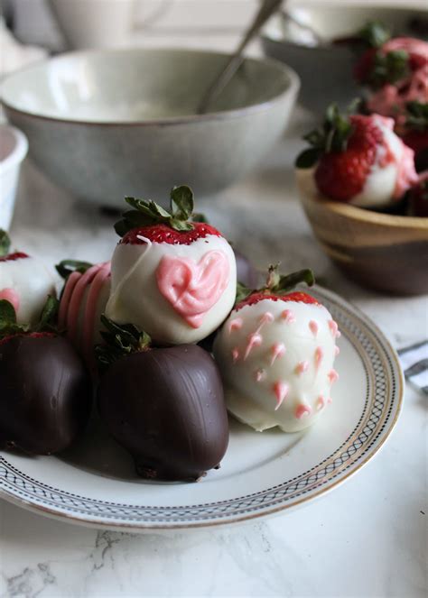 Chocolate Covered Strawberries For Valentines Day Cooking Therapy