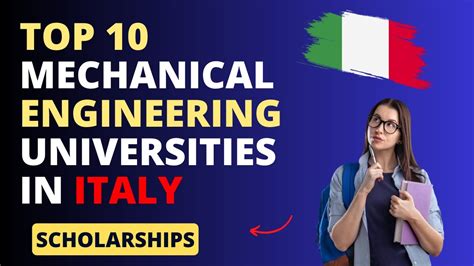 10 Best Mechanical Engineering Universities In Italy 2024 New Ranking