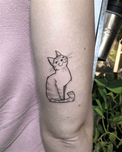 Stripped Cat Tattoo Abyss Montreal