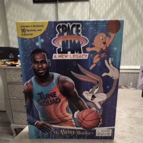 Space Jam 2 A New Legacy Busy Book 10 Figures And A Playmat 1369 Picclick