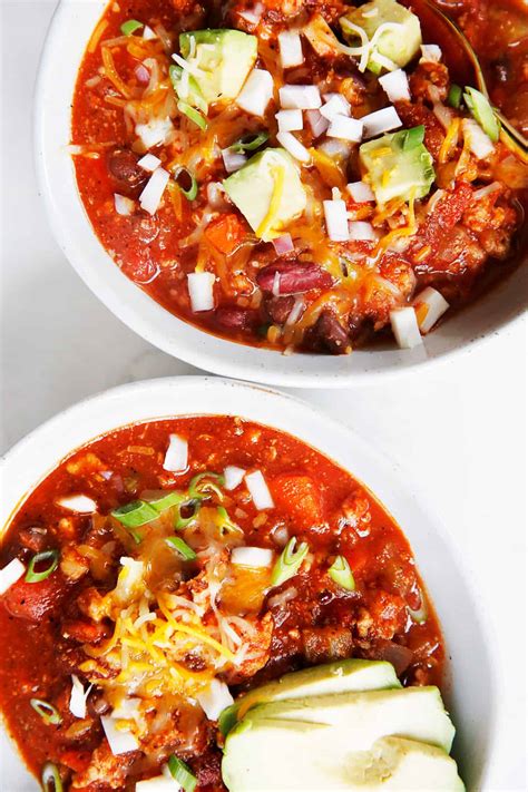 Get The Best Healthy Turkey Chili Background Backpacker News