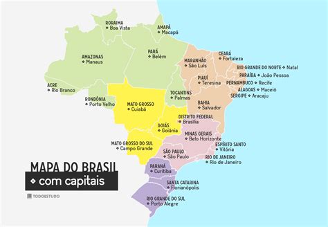 Estados E Capitais Do Brasil