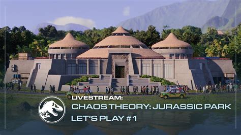 Jurassic World Evolution 2 Chaos Theory Jurassic Park Lets Play 1 Youtube