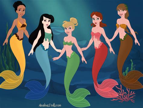 Fairy Mermaids By Uberxmomo On Deviantart