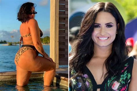 Demi Lovato Shows Off Curves For National Cellulite Day In Stunning