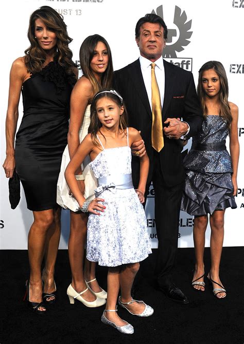 Sylvester Stallone Brings All His Ladies To Premiere Photos Huffpost