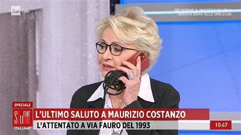 Enrica Bonaccorti In Imbarazzo Marzullo Le Telefona A Storie Italiane Lanostratv