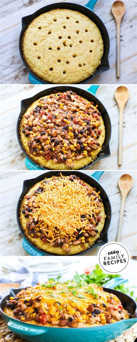 24 cornbread recipes that go with everything. Cornbread Chili Pie {Leftover Chili Recipe} | Leftover ...