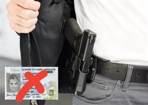 Permitless Carry Texas Gun License
