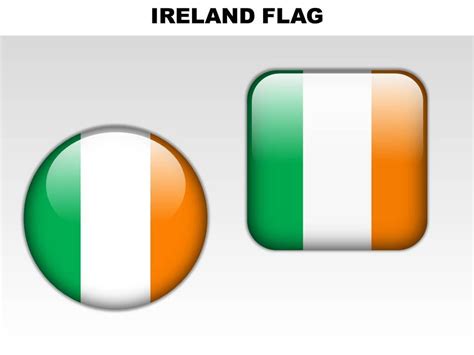 Ireland Country Powerpoint Flags Presentation Powerpoint Templates