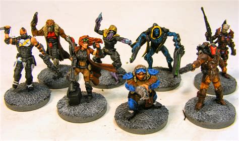 Evil Bobs Miniature Painting 28mm Sci Fi Deadzone From Mantic Games
