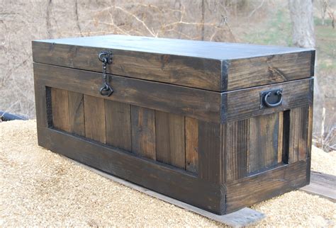 Large Hope Chestcoffee Table Entry Trunk Wooden Chest