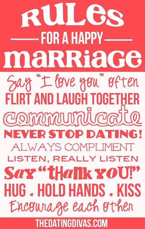 rules for a happy marriage musely