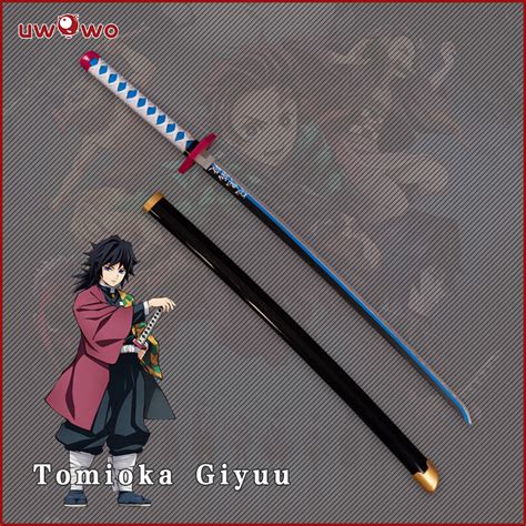 Uwowo Demon Slayer Kimetsu No Yaiba Nichirin Blade Tomioka Giyuu Pers