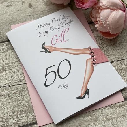 Handmade Birthday Card Sexy Legs Handmade Cards Pink Posh