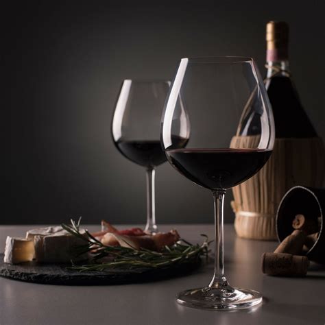 Red Wine Glasses Set Lead Free Titanium Crystal Glass 22 Oz Large Bowl Long 641022381021 Ebay
