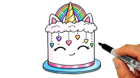 How To Draw Cute Cake Images And Photos Finder