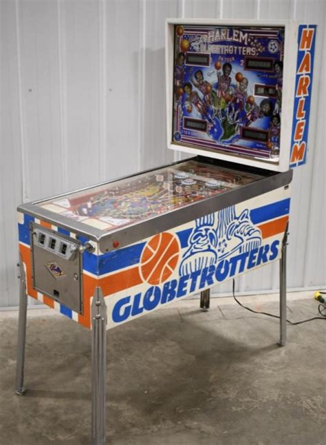 Sold Price Vintage Bally Harlem Globetrotters Pinball Machine