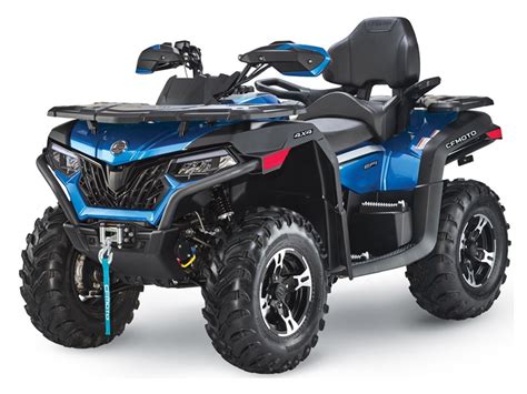 New 2021 Cfmoto Cforce 600 Touring Blue Atvs For Sale In Vernon