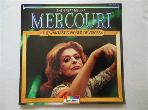 Melina Mercouri The Great Melina Mercouri CD Discogs