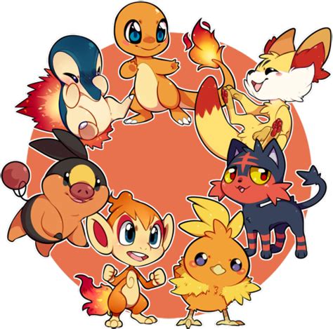 Pokemon Charmander Bulbasaur Squirtle Piplup Chimchar Turtwig Tepig