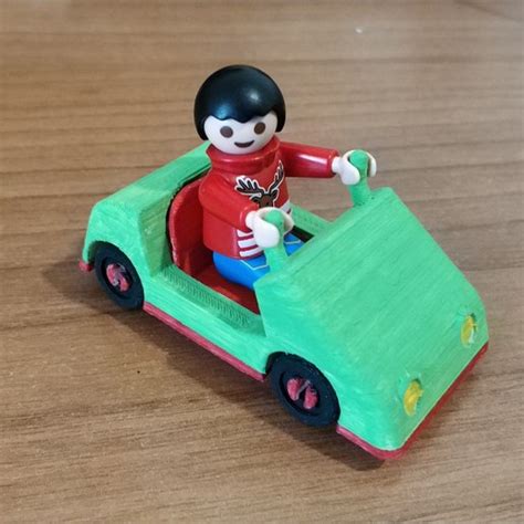 Télécharger Fichier Imprimante 3d Gratuit Playmobil Mini Voiture Pour