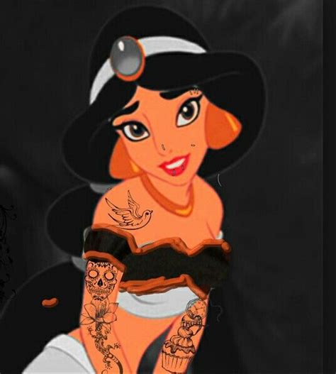 Punked Jasmine Goth Disney Princesses Punk Disney Emo Disney