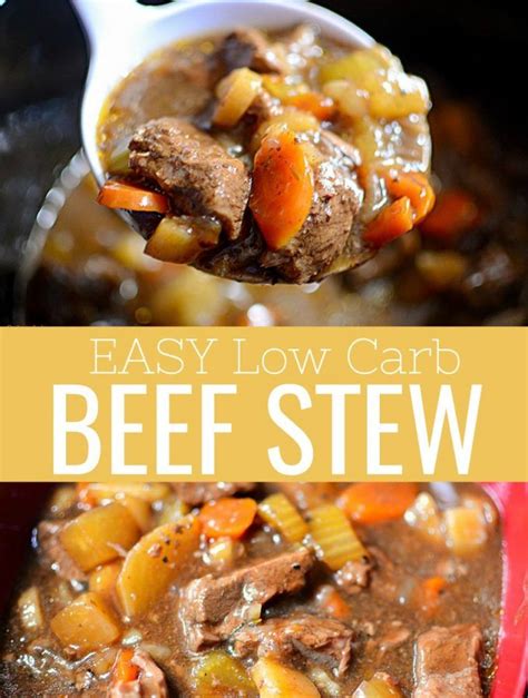 Easy Low Carb Beef Stew Recipe Low Carb Beef Stew Keto Beef Stew